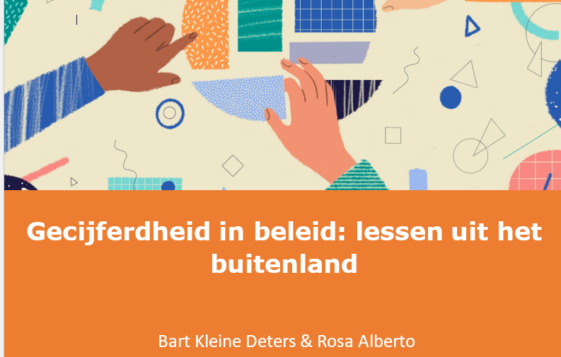 Rapport | Gecijferdheid in beleid: lessen uit het buitenland